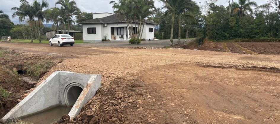 Obras entre Vila Nova e Vila Marchesini avançam em Timbé do Sul