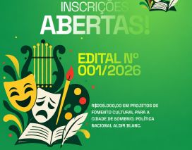 Sombrio abre inscrições para edital da Aldir Blanc com R$ 205 mil para projetos culturai...
