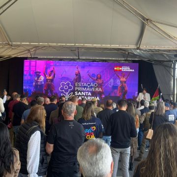 Extremo Sul catarinense ganha destaque no lançamento da Estação Primavera Santa Catarina