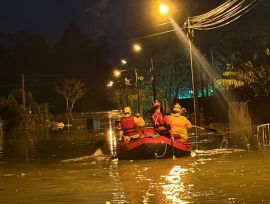 Chuvas na Região Carbonífera: Forquilhinha registra resgates de moradores e animais durante a madrugada