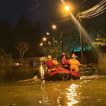 Chuvas na Região Carbonífera: Forquilhinha registra resgates de moradores e animais durante a madrugada