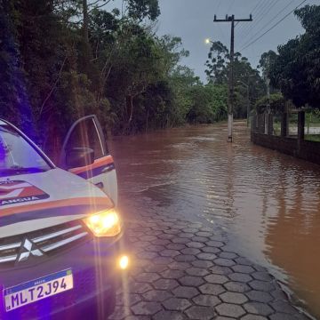 Araranguá decreta situação de emergência após chuvas intensas
