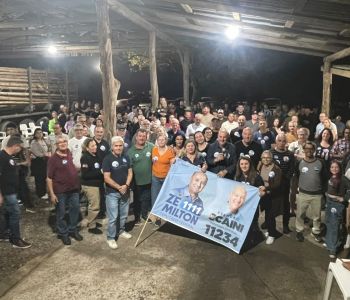 Zé Milton e Scaini recebem apoio e reforçam compromisso com Balneário Gaivota e com a região