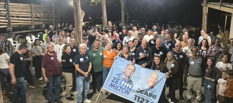 Zé Milton e Scaini recebem apoio e reforçam compromisso c...