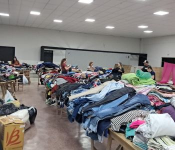 Feriado de trabalho e união em Timbé do Sul após fortes chuvas