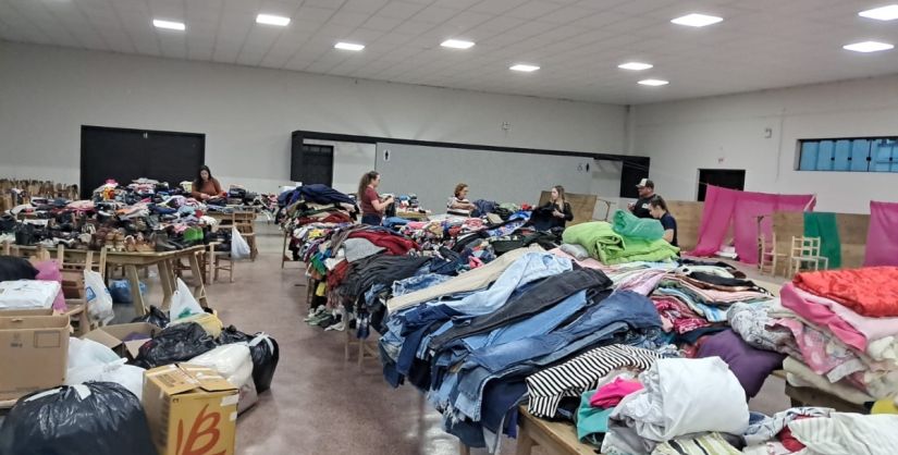 Feriado de trabalho e união em Timbé do Sul após fortes chuvas