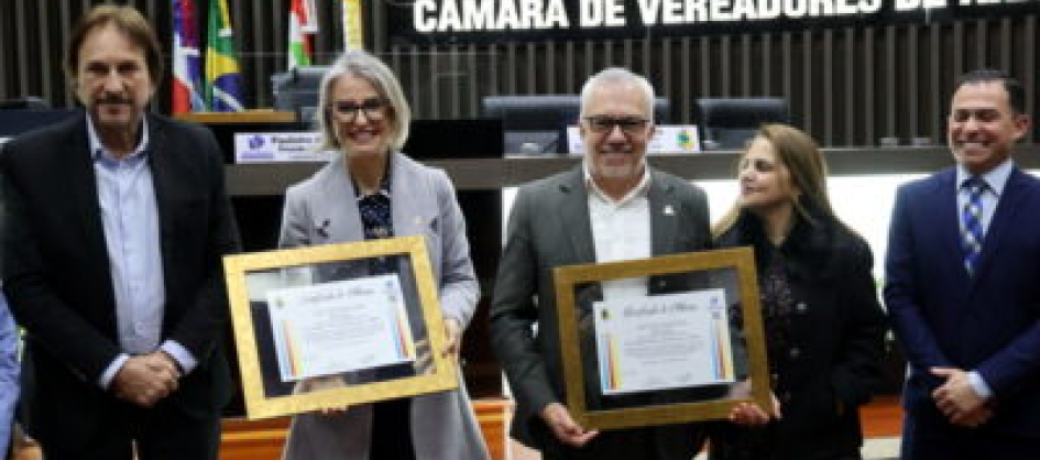 Unesc recebe Moção de Reconhecimento da Câmara de Veread...