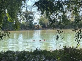 Homem é resgatado do Rio Araranguá após entrar na água em aparente surto