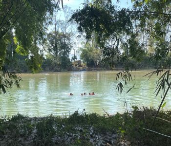 Homem é resgatado do Rio Araranguá após entrar na água em aparente surto