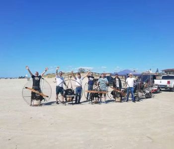 Balneário Gaivota se prepara para receber o maior Encontro de Paramotor na Praia Santa Fé