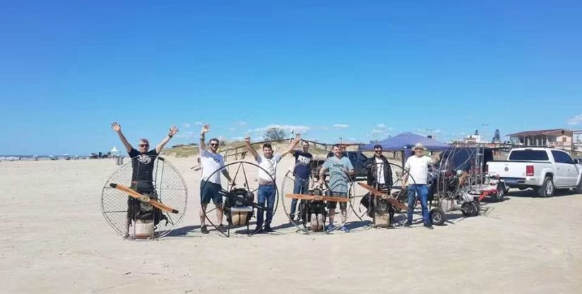 Balneário Gaivota se prepara para receber o maior Encontro de Paramotor na Praia Santa Fé