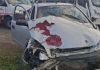 Acidente envolve carro e ônibus escolar em Santa Rosa do Sul