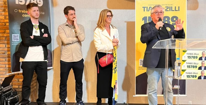 JOVENS COM TIAGO ZILLI: Evento mostra a força da campanha também com a juventude no Sul