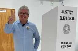 Tiago Zilli vota em Turvo e destaca confiança após campanha