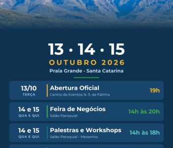 Praia Grande recebe feira nacional de ecoturismo e inovação com programação de destaque