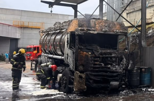 Sobe para 11 o número de atingidos por acidente na Anjo Tintas, em Criciúma