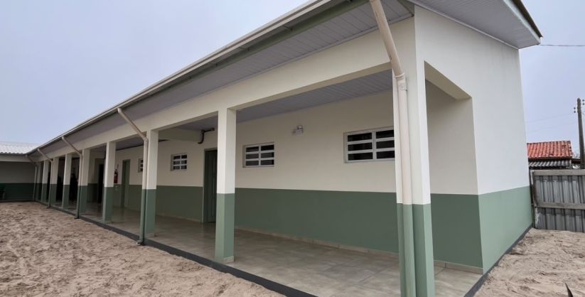 Escola Municipal Jardim Atlântico recebe três novas salas em Balneário Arroio do Silva