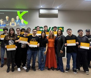 ACIVA celebra formatura de estudantes do IFSC no programa Geração Empreendedora