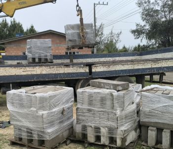 Balneário Gaivota avança na pavimentação de ruas da Lagoinha em parceria com moradores