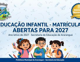 Educação infantil de Araranguá abre matriculas para 2027