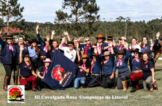VI Cavalgada Rosa será realizada neste fim de semana em Balneário Arroio do Silva