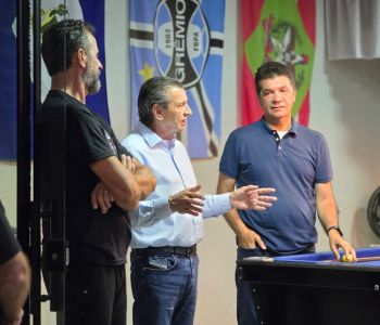 Lideranças do PSD da Amesc alinham rumos políticos e formalizam apoio a Flávio Bolsonaro