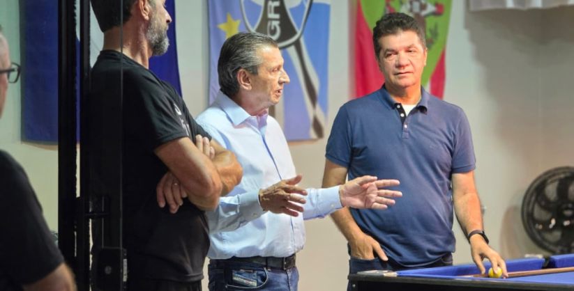 Lideranças do PSD da Amesc alinham rumos políticos e formalizam apoio a Flávio Bolsonaro