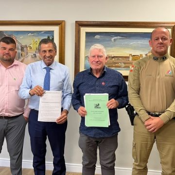 Em busca de recursos para segurança pública, infraestrutura e saúde em visita à Alesc