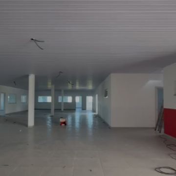 Prefeito acompanha avanço das obras na E.E.F. Lagoão, em Araranguá