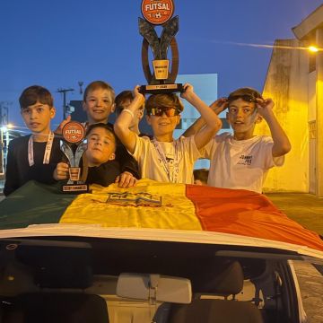 Turvo conquista quatro pódios no Campeonato Regional de Futsal da LAVM