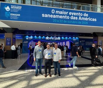 SAMAE de Araranguá participa da maior feira de saneamento ambiental da América Latina