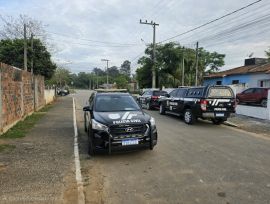 Polícia Civil cumpre quatro mandados de busca e apreensão durante investigação de furtos em Maracajá