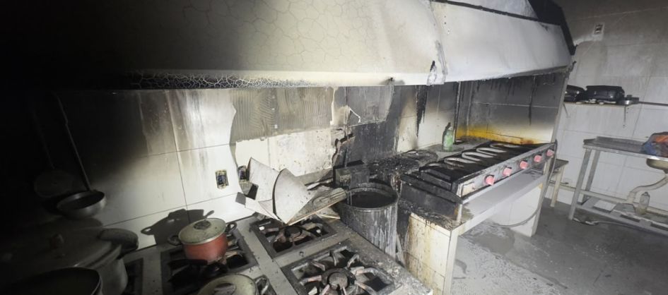 Incêndio em fritadeira de restaurante mobiliza Corpo de Bombeiros em Araranguá