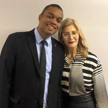 Luciane Bisognin Ceretta tem dia de intensa agenda em Brasília