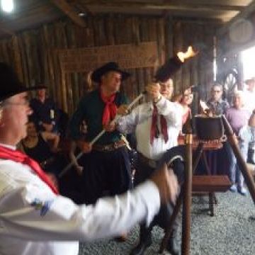 Cerimônia de abertura da 17° Semana Farroupilha de Balneário Arroio do Silva