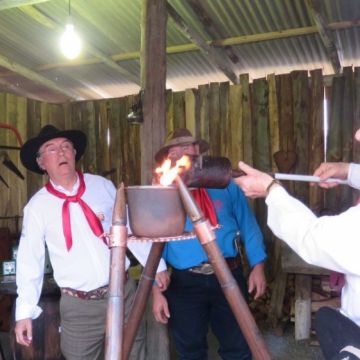 Cerimônia de abertura da 17° Semana Farroupilha de Balneário Arroio do Silva