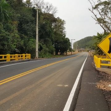 Concluída pavimentação asfáltica em ponte alta