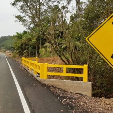 Concluída pavimentação asfáltica em ponte alta