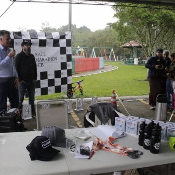 Ciclistas percorrem 45km na Heimatbike em Forquilhinha