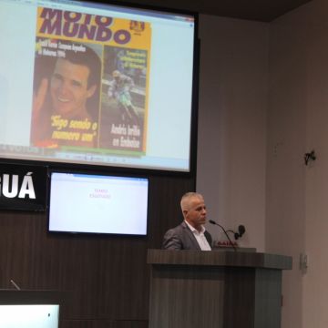 Um dos maiores ídolos do Esporte recebe homenagem da Câmara