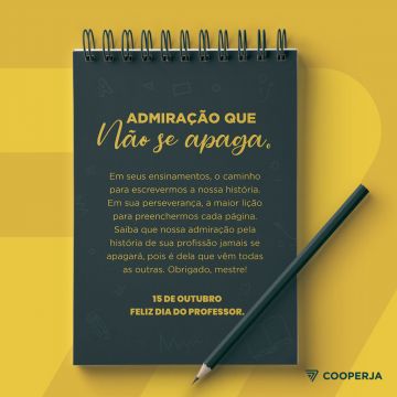 Cooperja homenageia professores