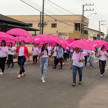 Comoção marca evento do Outubro Rosa em Morro Grande