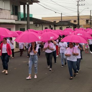 Comoção marca evento do Outubro Rosa em Morro Grande