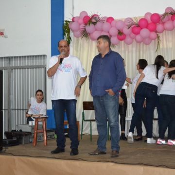 Comoção marca evento do Outubro Rosa em Morro Grande