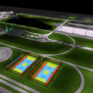 Cidade dos parques: obras no Parque Centenário entram na terceira etapa em Criciúma