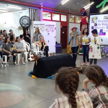 Boi de Mamão da Casa da Fraternidade se apresenta pela primeira vez