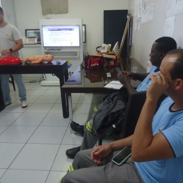 CIPA da Contato participa de capacitação de primeiros socorros