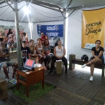 Tenda Cultural oferecerá mais de 20 oficinas gratuitas