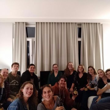 Acadêmica da Satc realiza estágio na Bélgica