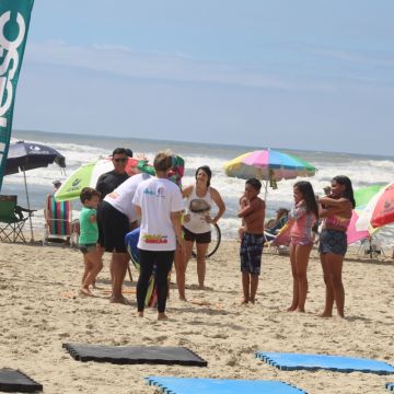 Verão Mais Unesc proporciona atividades de lazer à beira mar